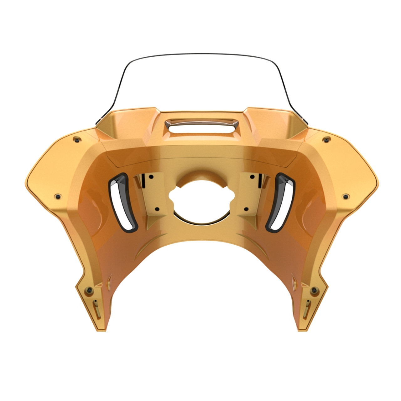 Hard Candy Gold Flake Low Rider ST Style Front fairings Clear Windshield