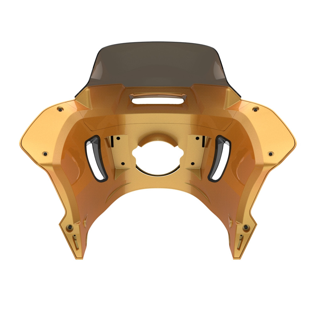 Hard Candy Gold Flake Low Rider ST Style Front fairings Smoke Windshield