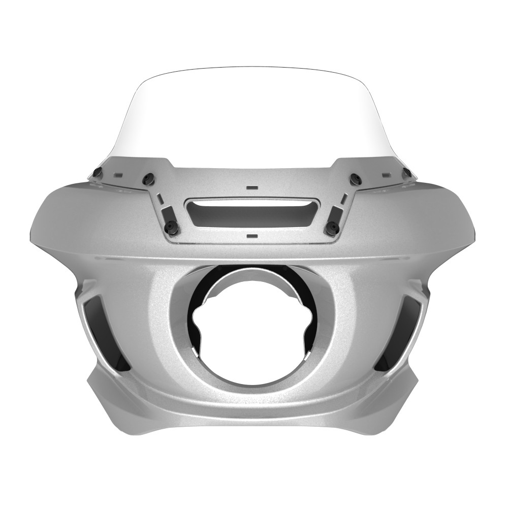 Hard Candy Shattered Flake Low Rider ST Style Front fairings Clear Windshield