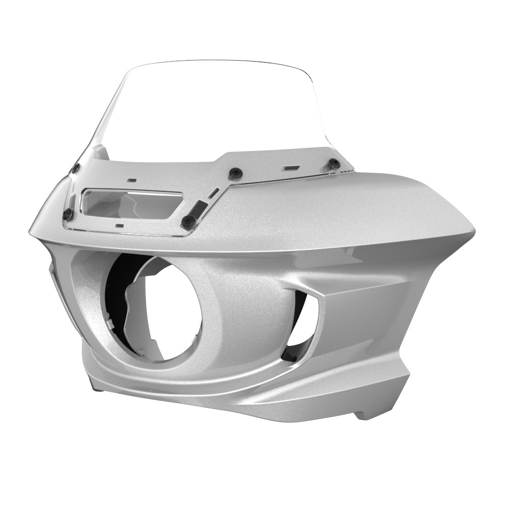 Hard Candy Shattered Flake Low Rider ST Style Front fairings Clear Windshield