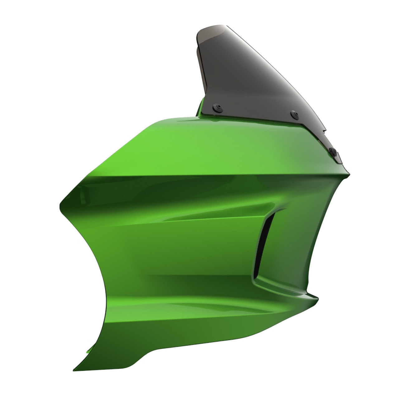 Radioactive Green Low Rider ST Style Front fairings Smoke Windshield