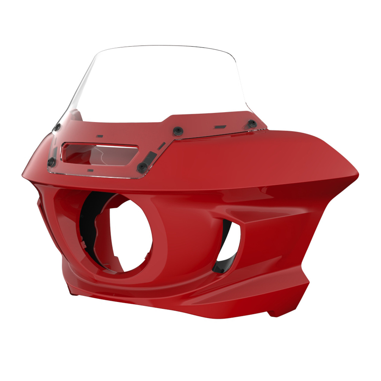 Redline Red Low Rider ST Style Front fairings Clear Windshield