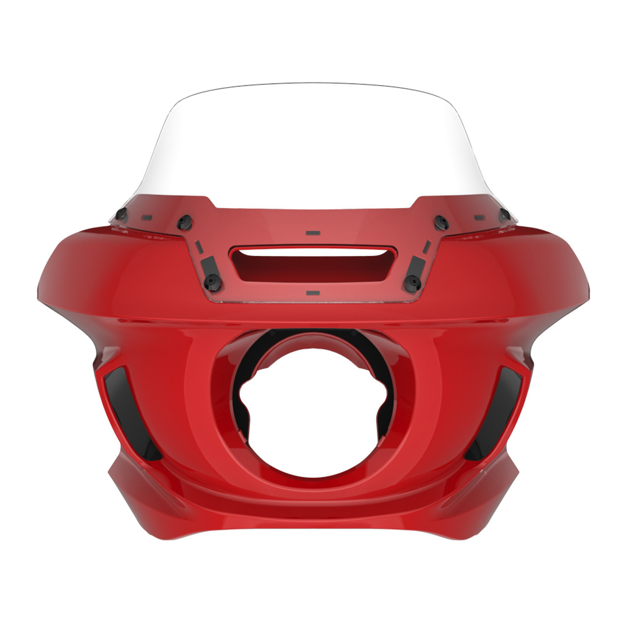 Redline Red Low Rider ST Style Front fairings Clear Windshield