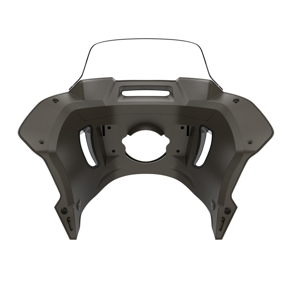 River Rock Gray Denim Low Rider ST Style Front fairings Clear Windshield