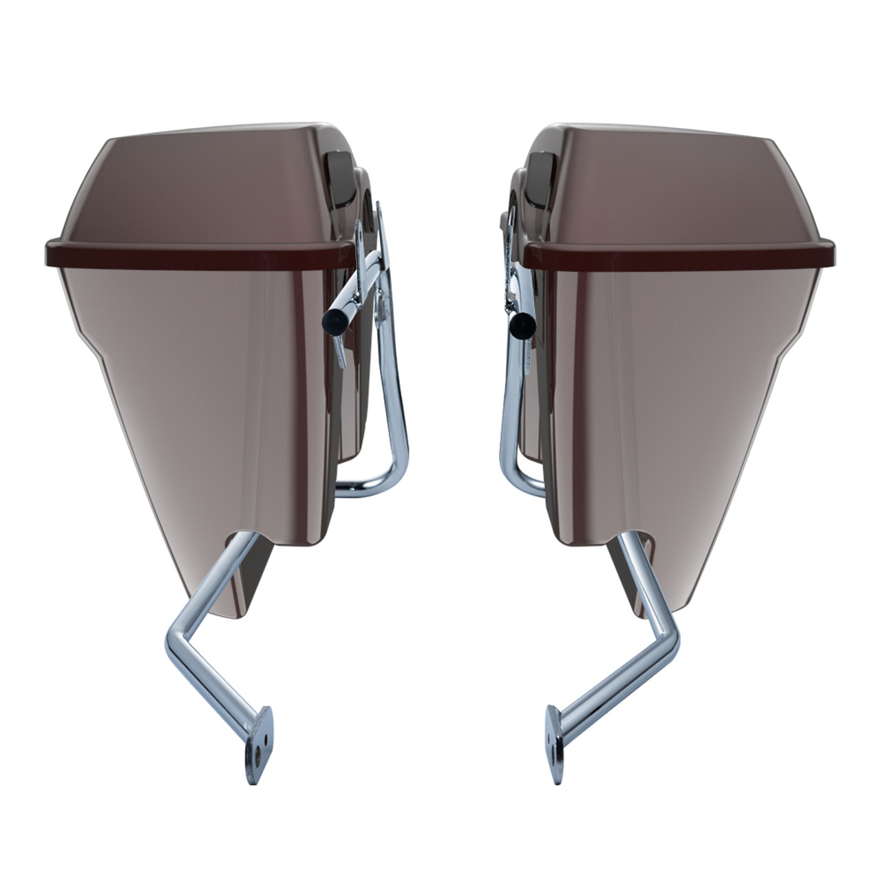 Twisted Cherry Saddlebag Conversion Kit w/ Latch Hardware for '84-'17 Softail