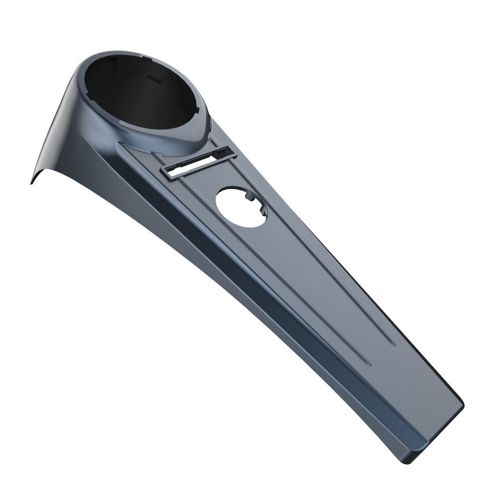 Black Tempest Extended Tank Dash Console for 2011-2017 Harley Softail