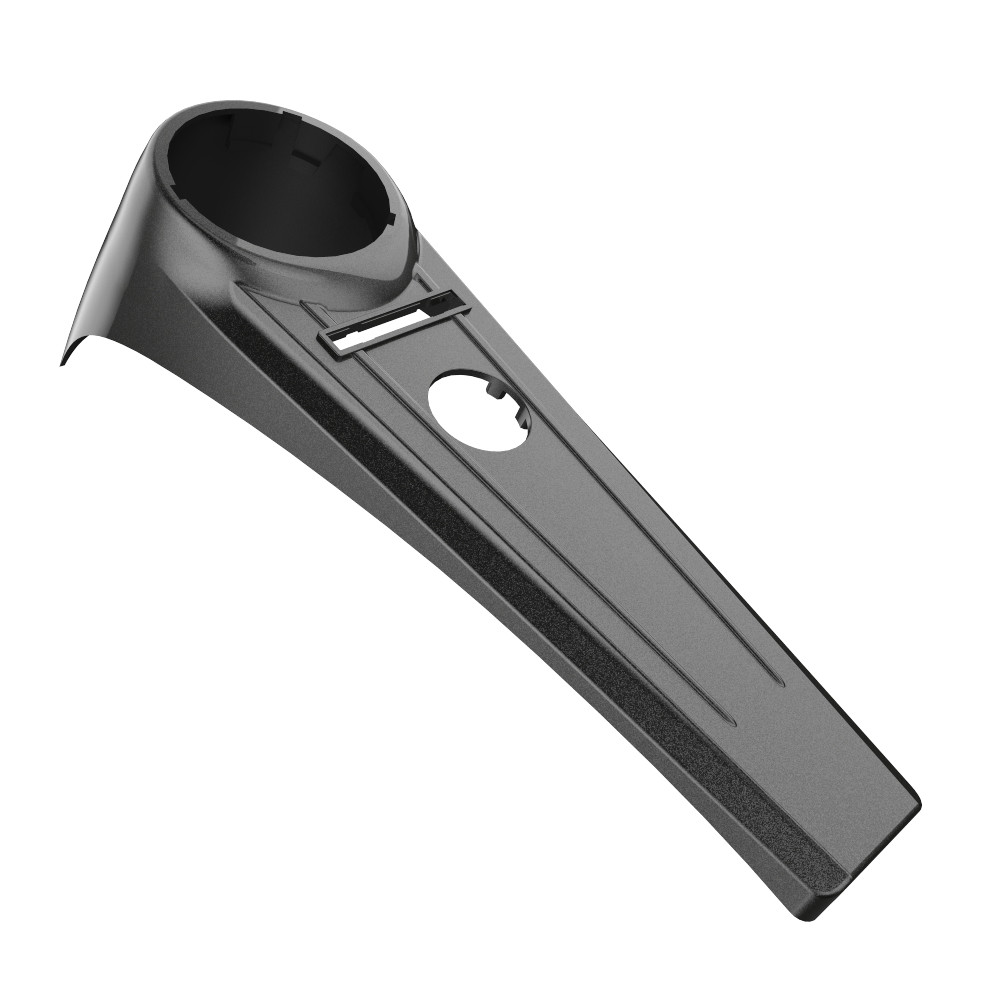 Gray Haze Extended Tank Dash Console for 2011-2017 Harley Softail