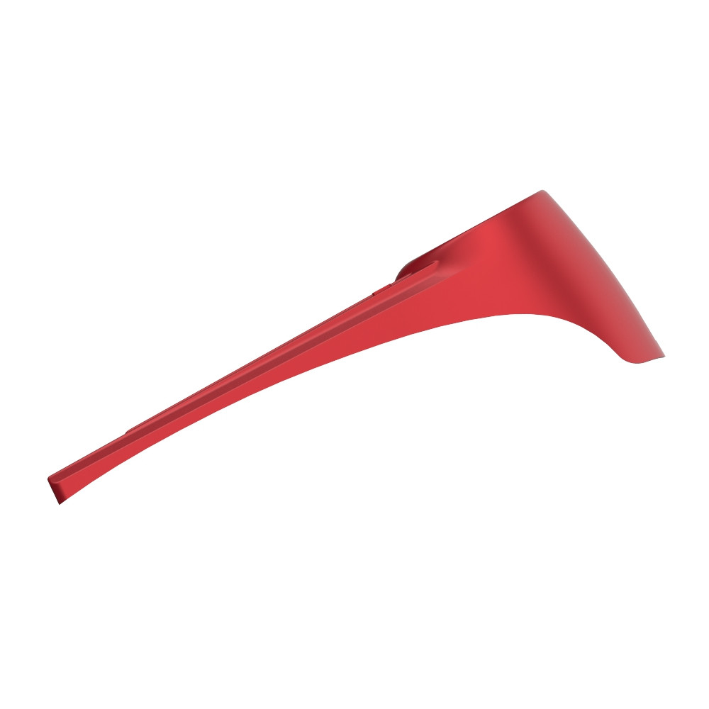 Wicked Red Denim Extended Tank Dash Console for 2011-2017 Harley Softail