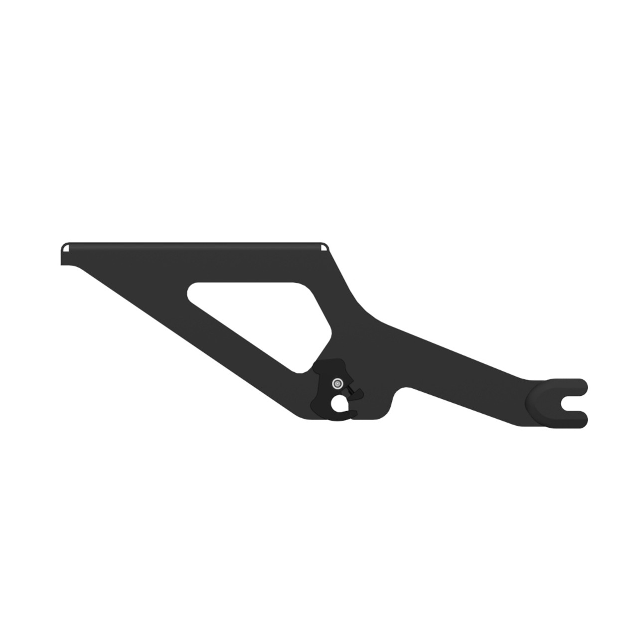 Black Two-Up Tour Pack Mount for Harley Softail '18-'22
