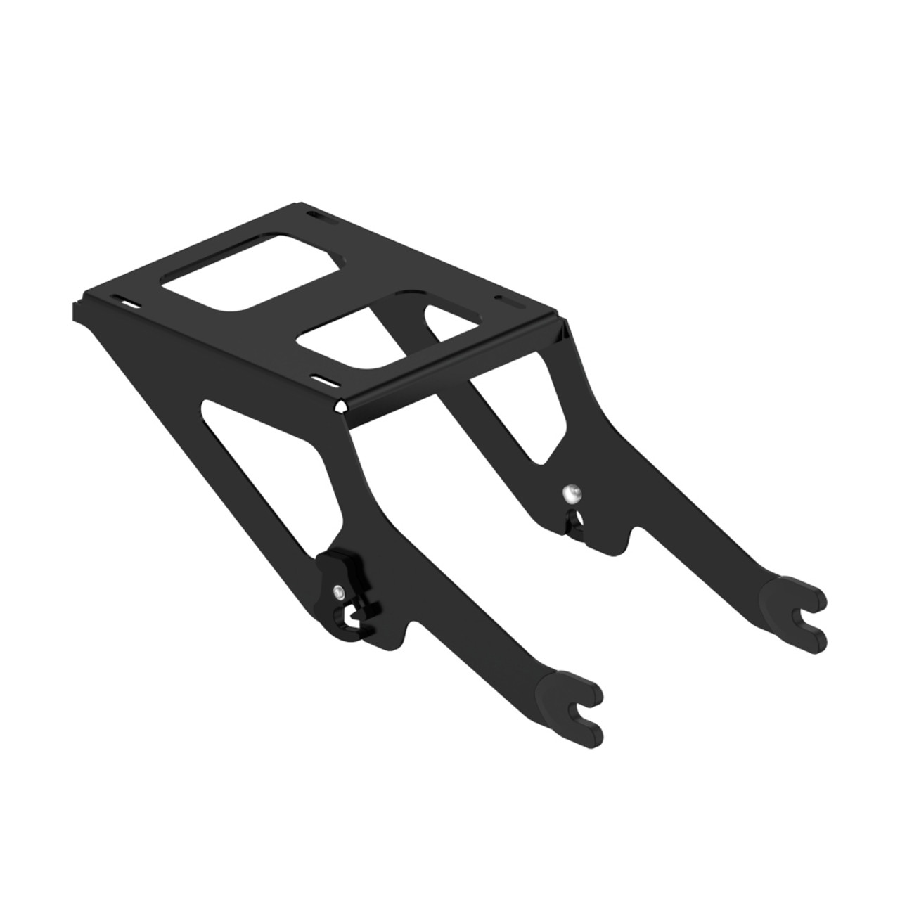 Black Two-Up Tour Pack Mount for Harley Softail '18-'22