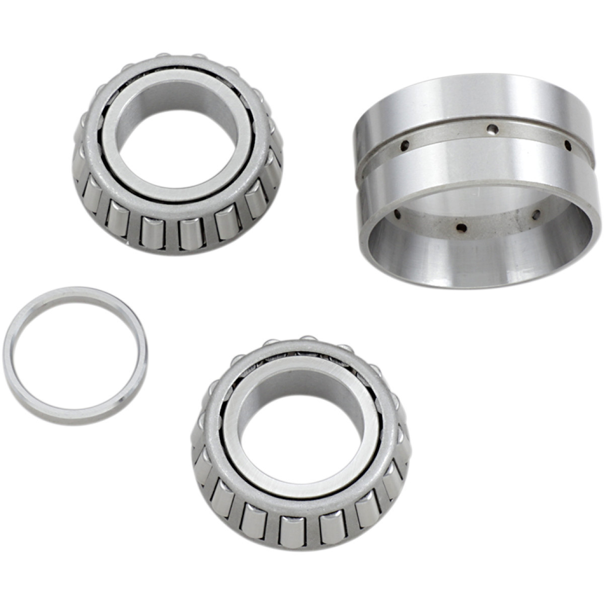 Eastern Motorcycle Parts #45-0215 - Left Main Bearing Sprocket Shaft - Timken - '54-'76 Sportster and KH