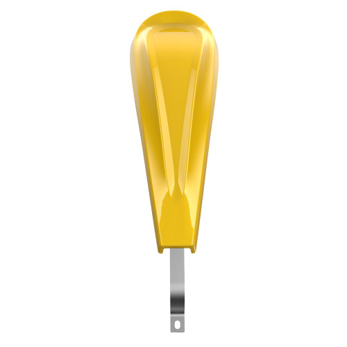 Chrome Yellow Color Matched Low-profile Tank Dash Console for '08-'22 Harley  Road King & 2021+ Street Glide Special/Road Glide Special