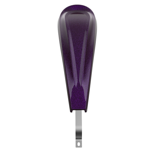 Hard Candy Mystic Purple Flake Color Matched Low-profile Tank Dash Console for '08-'22 Harley  Road King & 2021+ Street Glide Special/Road Glide Special