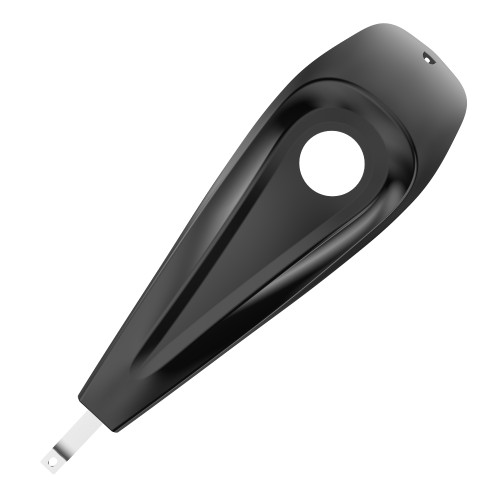 Advanblack Vivid Black Low-profile Tank Dash Console for '08-'20 Harley Street Glide and Road Glide