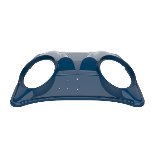 Reef Blue  Dual 8'' Speaker Lids for Advanblack / OEM Harley Rushmore style Razor, Chopped & King Tour Pak