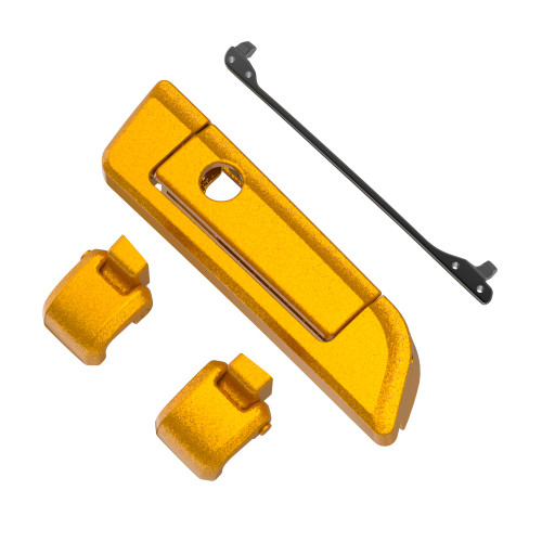 Prospect Gold Hinges & Latch kit  For Harley Razor Chopped King Tour Pak