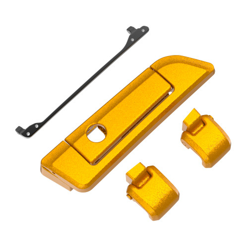 Prospect Gold Hinges & Latch kit  For Harley Razor Chopped King Tour Pak