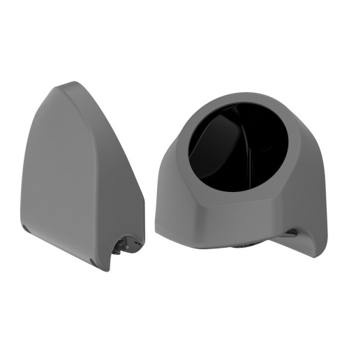 Charcoal Denim 6.5 Inch Speaker Pods for Advanblack & Harley King Tour Pak