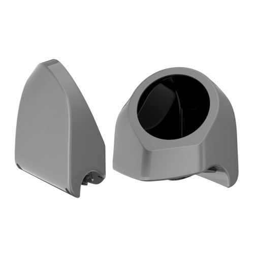 Charcoal Pearl 6.5 Inch Speaker Pods for Advanblack & Harley King Tour Pak