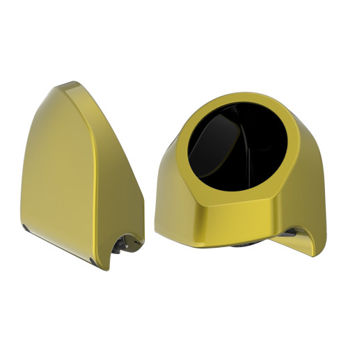 Eagle Eye Yellow 6.5 Inch Speaker Pods for Advanblack & Harley King Tour Pak