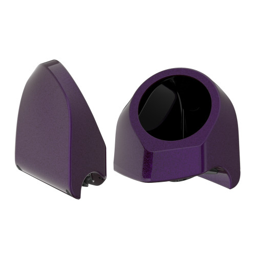 Hard Candy Mystic Purple Flake 6.5 Inch Speaker Pods for Advanblack & Harley King Tour Pak