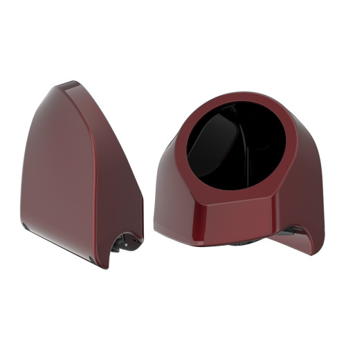 Mysterious Red Sunglo 6.5 Inch Speaker Pods for Advanblack & Harley King Tour Pak
