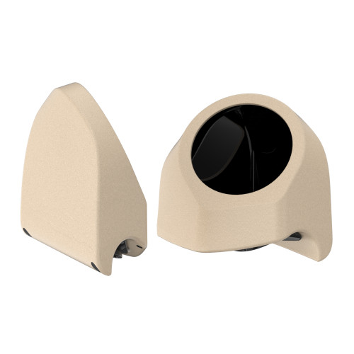 Sand Camo Denim 6.5 Inch Speaker Pods for Advanblack & Harley King Tour Pak