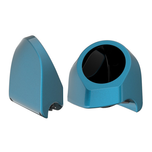 Tahitian Teal 6.5 Inch Speaker Pods for Advanblack & Harley King Tour Pak