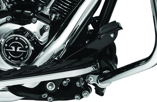 Kuryakyn #9671 - Extended Brake Pedal 14 and Up Touring w/o Fairings Gloss Black