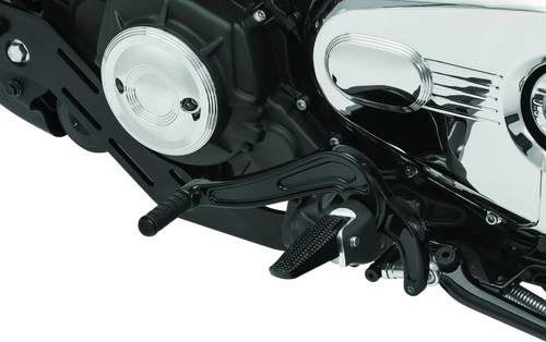 Kuryakyn #8965 - Mid Controls 15 and Up Scout Models Excluding Bobbers Black