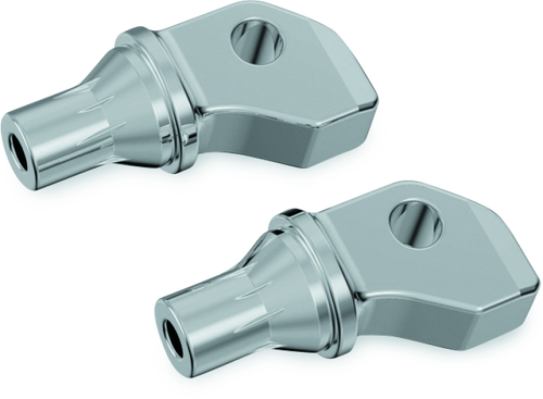 Kuryakyn #8835 - Tapered Peg Adapters Scout & Octane Chrome