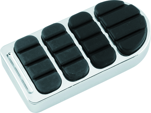 Kuryakyn #8044 - ISO Longhorn Brake Pedal Pad Chrome