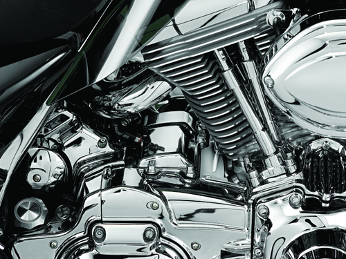 Kuryakyn #7846 - Starter Cover 99-06 Touring Chrome