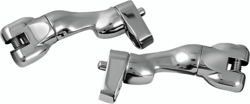Kuryakyn #7504 - Adjustable Passenger Peg Mounts For Harley-Davidson Touring & Indian Models