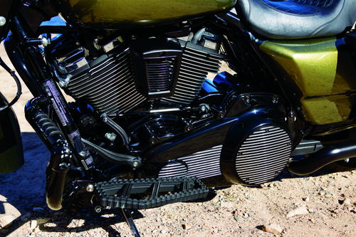 Kuryakyn #7491 - Hypercharger ES Horn Cover Satin Black