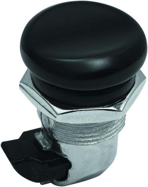 Kuryakyn #7428 - Push Button Fuel Door Latch Chrome