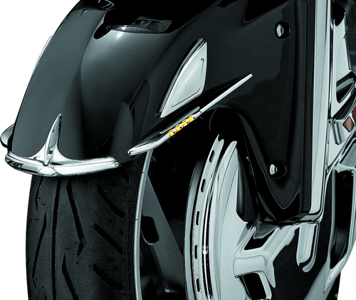 Kuryakyn #7321 - Front Fender Tip 01-17 Honda GL1800 Chrome