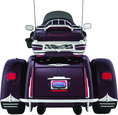 Kuryakyn #7215 - Trunk Latch/Keyhole Accent For Trikes Chrome