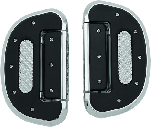 Kuryakyn #7045 - Heavy Industry Passenger Floorboard Without Adapter Chrome