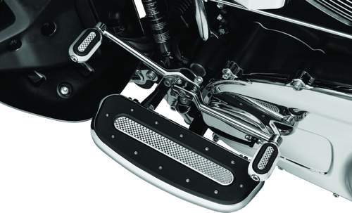 Kuryakyn #7041 - Heavy Industry Driver Floorboards Chrome