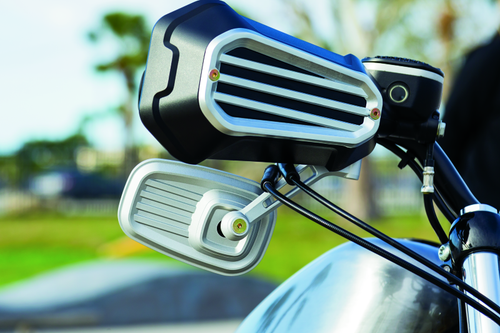 Kuryakyn #6708 - Dillinger Handguards Silver