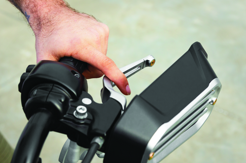 Kuryakyn #6668 - Dillinger Levers Silver