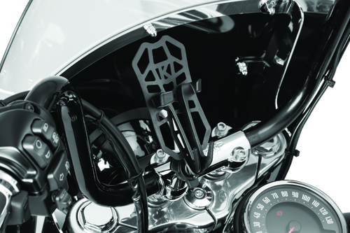 Kuryakyn #6438 - Free-Flex Device Holder Handlebar Clamp Mount Black