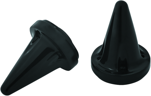 Kuryakyn #6359 - Stiletto End Caps Grips Black