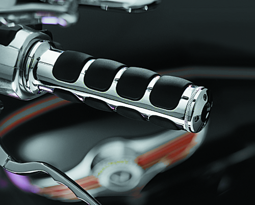 Kuryakyn #6180 - ISO Grips Honda Gold Wing Models Chrome