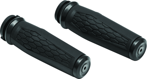 Kuryakyn #5923 - Hex Grips Thottle-By-Wire Black