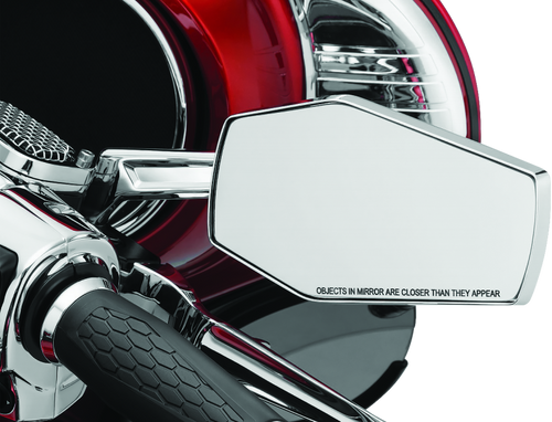 Kuryakyn #5918 - Hex Mirrors Chrome