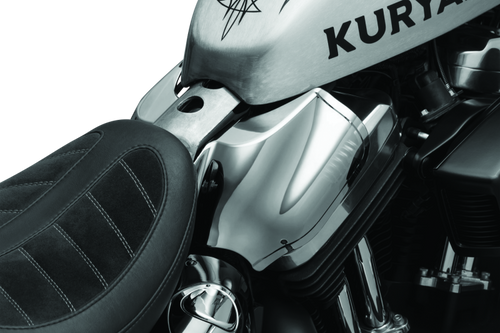 Kuryakyn #5788 - Saddle Shields XL Smoke