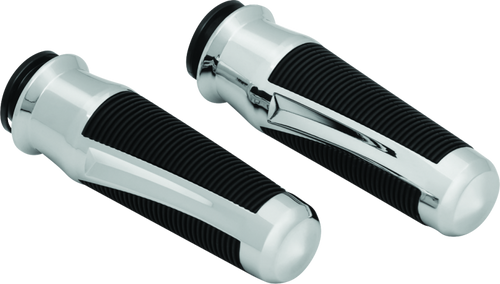 Kuryakyn #5786 - Phantom Grips Indian Chrome