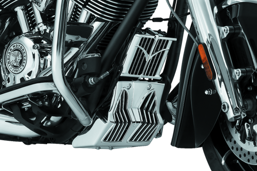 Kuryakyn #5664 - Chin Fairing Indian Chrome